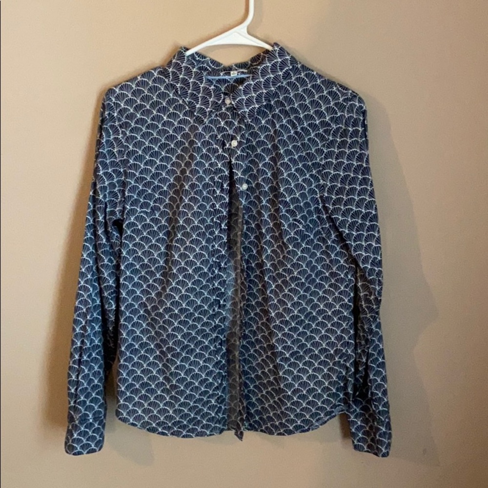 Crown&Ivy long sleeve print shirt